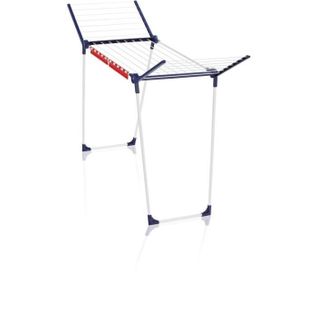 Étendoir à Linge Pegasus 160 Solid Slim 81620, Séchoir à Linge Compact Avec 16m D'étendage, Blanc