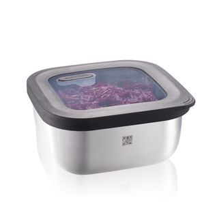 Boite De Conservation Provido Carrée 90 Cl En Inox