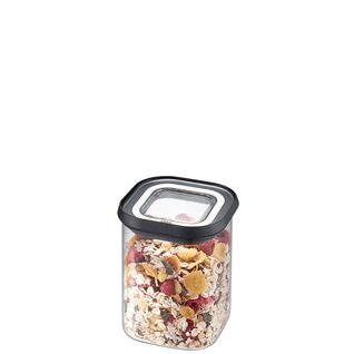 Boîte De Conservation 900 Ml En Verre - Noir