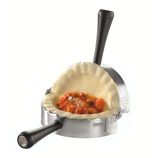 Moule À Raviolis Articulé Rond En Acier Inoxydable - Argent