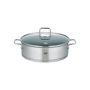 Sautoir 28 Cm En Acier Inoxydable 18/10 Antiadhésif Elo Citrin