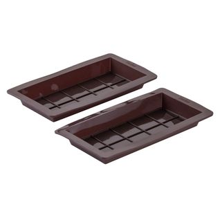Deux Moules à Tablettes Chocolat De Dubaï En Silicone Special Creative