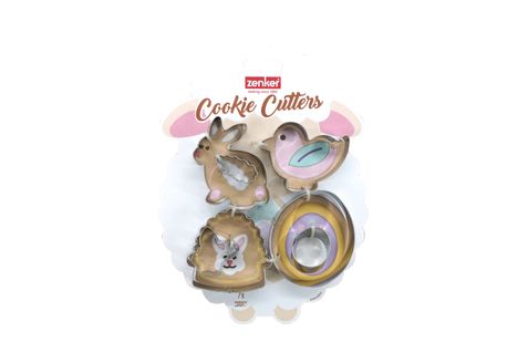 Lot De 7 Emporte-pièces  Pâques Inox Pâques