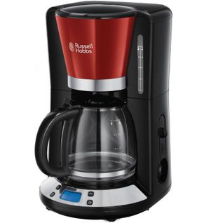 Cafetière Filtre Programmable 15 Tasses 1100w Rouge - 24031-56