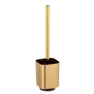 Brosse Wc Carrée Design Auron - Doré