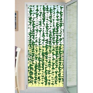 Rideau De Porte En Plante Verte Liane - L. 90 X H. 190 Cm - Vert