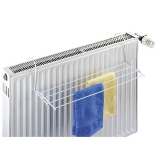 Sèche Linge Pour Radiateur Oli - L. 59 X L. 16 Cm - Blanc
