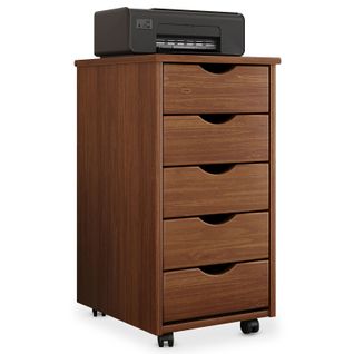 Caisson De Bureau Lagos L 35 Cm, En Bois - Brun Foncé