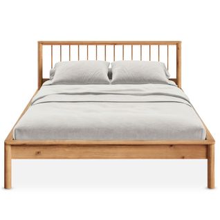 Lit 140 X 190 Avec Sommier Apoana En Bois Massif - Coloris Chêne