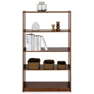 Etagère En Pin Regale 5 Niveaux - Coloris Châtaignier