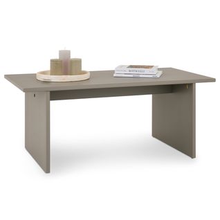 Table Basse Salto En Bois Massif - Gris