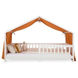 Rideau De Lit Lian, En Mousseline - Cuivré