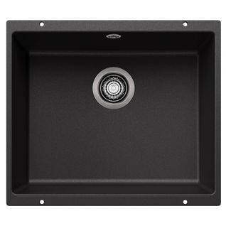 Evier à Encastrer 50cm Rotan 500-u Noir - 523075