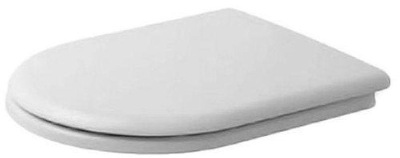 0066910000 happy D./starck 2 abattant De Wc Avec Charnières En Acier Inoxydable Blanc