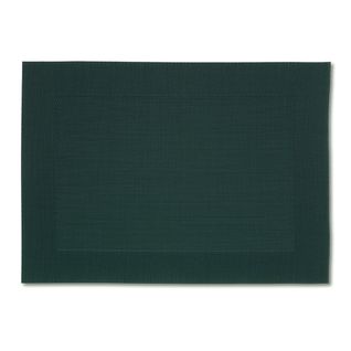 Set De Table Nicoletta Vert 45x33 Cm (lot De 2) En Plastique