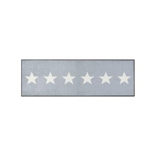 Paillasson 40x60 Tissé Motif Enfant Stars Gris