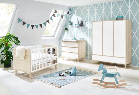 Ensemble Chambre Bébé « flow » Large Grande, à 3 Éléments
