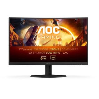 Ecran PC Gamer Incurvé - Fhd - 27 - Dalle Va - 280hz - 1ms - C27g4zxe