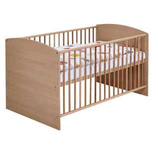 Lit Bébé Évolutif Classic Hêtre