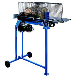 Fendeur De Bûches Électrique Horizontal 7t - 2200w - Jusqu'a 52cm - Avec Support