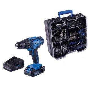 Coffret Perceuse Visseuse Sans Fil C-dtb74/1-x - 50nm Mandrin 13mm + 74 Accessoires - Scheppach 20v