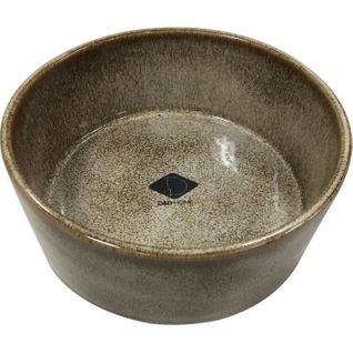 Chien Gamelle Et Bol D`eau Jasper Sand  20,8x20,8x9cm 1,159kg