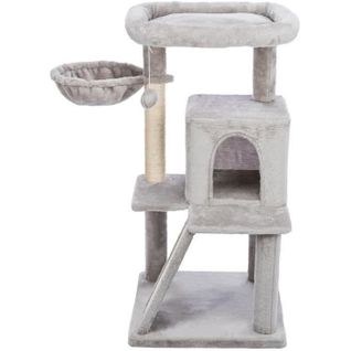 Arbre à Chat Trixie Pepito Junior - 98 Cm - Gris - Pour Chatons