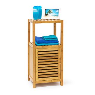 Étagère Salle De Bain Cuisine Bambou