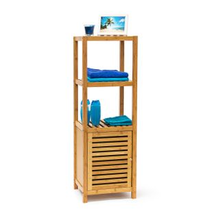 Étagère Salle De Bain Cuisine Bambou