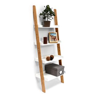 Étagère Échelle Escalier Bamboo Bambou