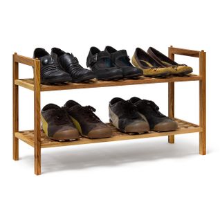 Étagère à Chaussures Armoire Noyer