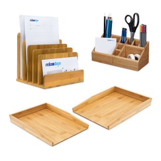 Set De 4 Organiseurs Pour Le Bureau