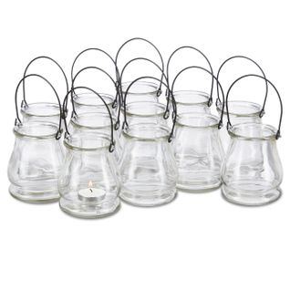 Photophore Verre Lot De 12