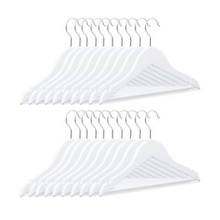 Lot De 100 Cintres Enfants En Bois