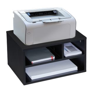 Support Imprimante Table De Travail 22,5 x 40 x 30 cm