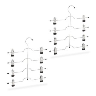 Lot De 4 Cintres Multiples à Clips