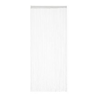 Rideau De Fils Blanc En Lot De 5