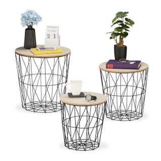 Table D’appoint En Lot De 3
