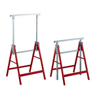 Lot De 2 Tréteaux Pliables Et Réglables