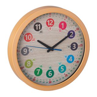Horloge Murale Multicolore Pour Enfants