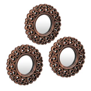 Lot De 3 Miroirs Style Baroque