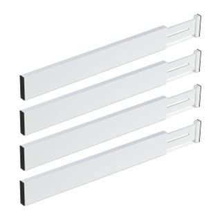 4x Séparateurs Blancs Pour Le Tiroir