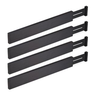 4x Séparateurs Noirs Pour Le Tiroir