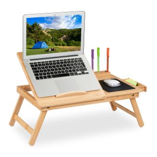 Table D’ordinateur En Bambou