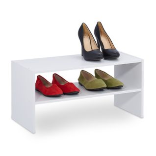 Étagère à Chaussures Blanche