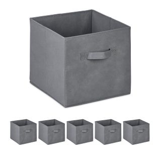 Lot De 6 Boîtes De Rangement Pliables