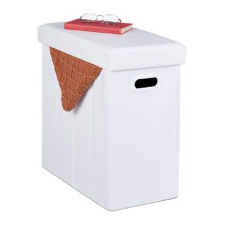 Tabouret Blanc Similicuir