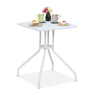 Table De Jardin à L'aspect Bois Blanc