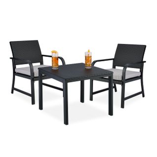 Ensemble Table Et 2 Chaises De Jardin