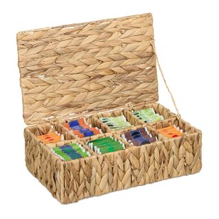 Boite à Thé Avec 8 Compartiments